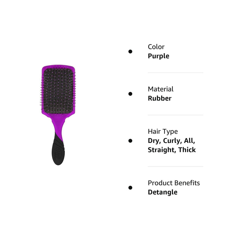 Wet Brush Pro Paddle Detangler Purple