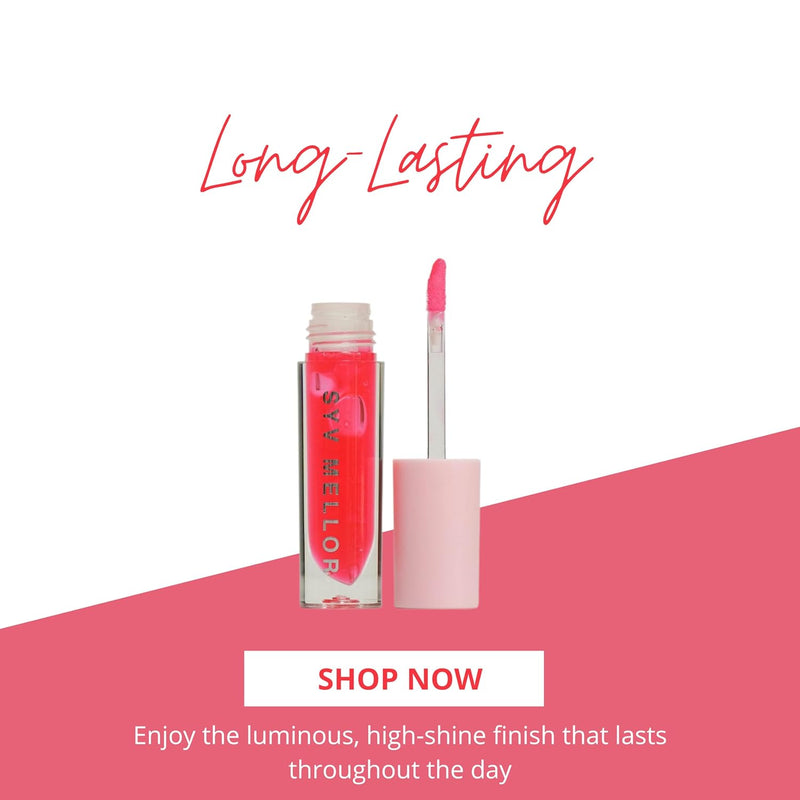 Glossy Lip Gloss Non-Sticky Hydrating Lips Glow Long Lasting High Shine Lip Glosses for Women and Girls Creates Fuller Lips & Plumper Pout - Baby Girl