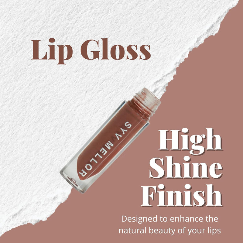 Glossy Lip Gloss Non-Sticky Hydrating Lips Glow Long Lasting High Shine Lip Glosses for Women and Girls Creates Fuller Lips & Plumper Pout - Crave