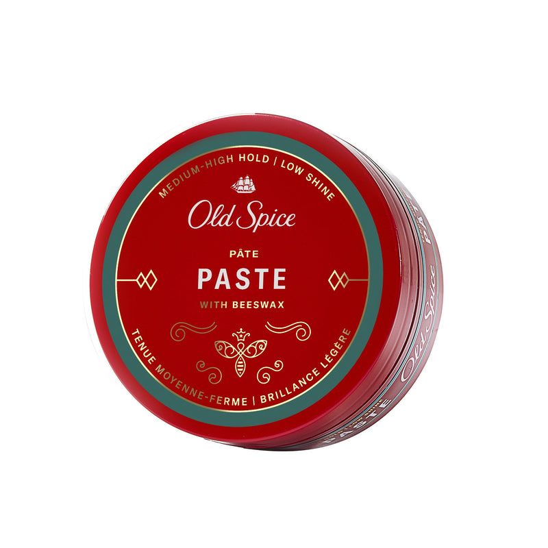 Old Spice Hair Styling Paste With Beeswax For Men, Medium to High Hold, 2.22oz