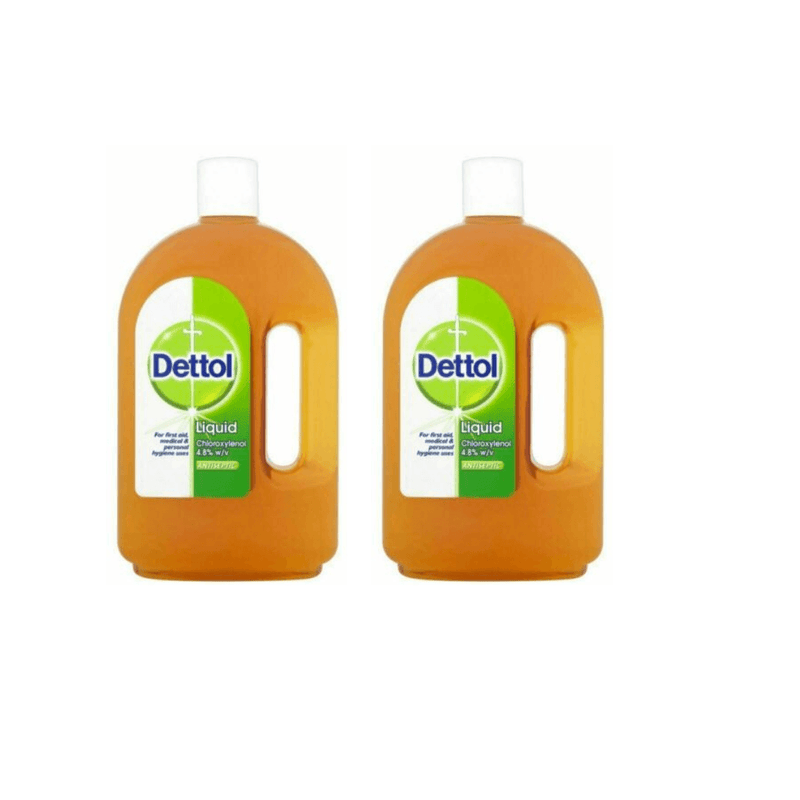 Dettol Antiseptic Disinfectant Liquid 750ml- Pack of 2 (PLUS FREE GIFT WITH EVERY ORDER)