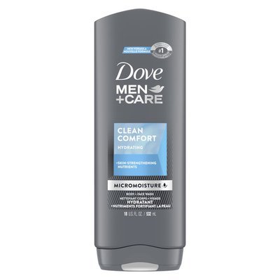 Dove Men+Care Body Wash Clean Comfort 400ml - Pack of 6