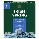 Irish Spring Moisture Blast Deodorant Bar Soap 3.7oz - Pack of 3