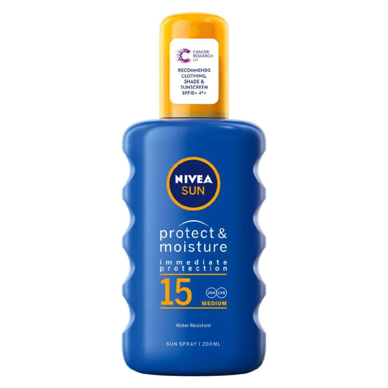 Nivea Sun Protect & Moisture SPF 15 Moisturizing Spray 200ml