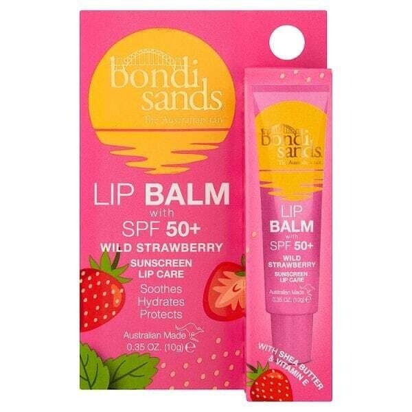 Bondi Sands Lip Balm Strawberry With SPF 50+ 10g