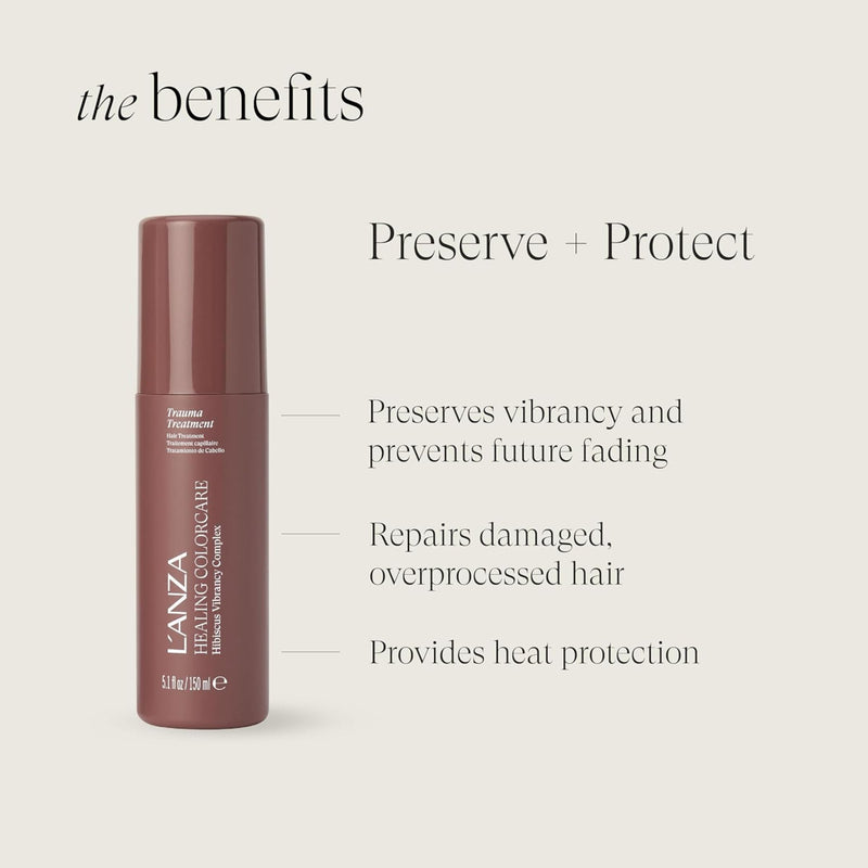 L'anza Healing ColorCare Trauma Treatment Hibiscus Vibrancy Complex 5.