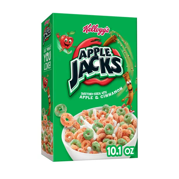 Kellogg's Apple Jacks Origina Breakfast Cereal, 10.1oz