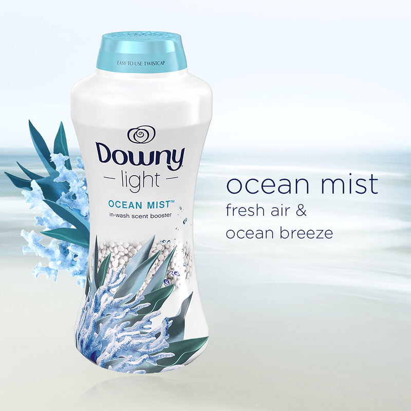 Downy Light In-Wash Scent Booster, Ocean Mist 39.9oz