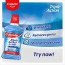 Colgate Triple Action Xtra White Mouthwash Alcohol Free 500ml -Pack of 2