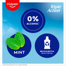 Colgate Triple Action Xtra White Mouthwash Alcohol Free 500ml -Pack of 2