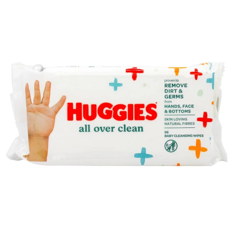 Huggies All Over Clean Baby Wipes 56 Count (Pack of 10) 560 Wipes Total