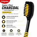 Colgate Super Flexi Charcoal Toothbrush (Medium) - Pack of 12