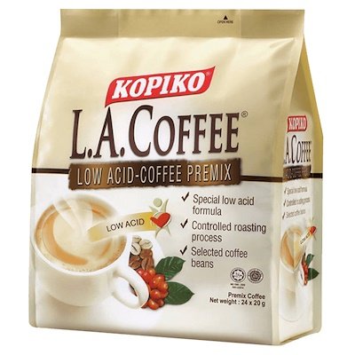 Kopiko Low Acid Coffee Premix, 24 Sachets