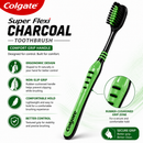 Colgate Super Flexi Charcoal Toothbrush (Medium) - Pack of 12
