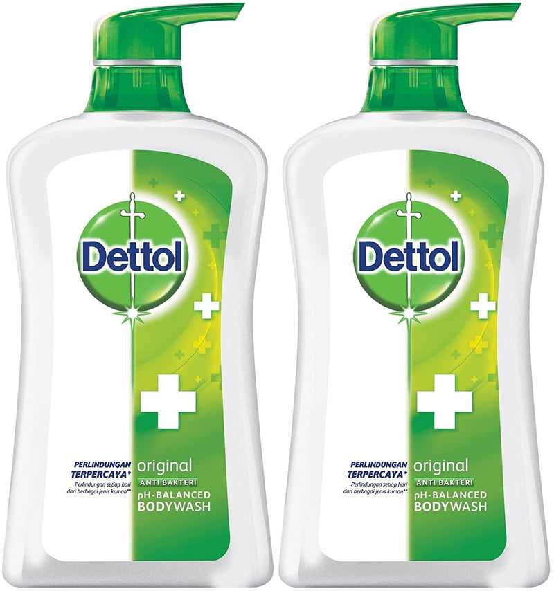 Dettol Body Wash Antibacterial Original 500g - Pack of 2
