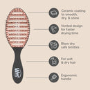 Wet Brush Ceramic Speed Dry Black