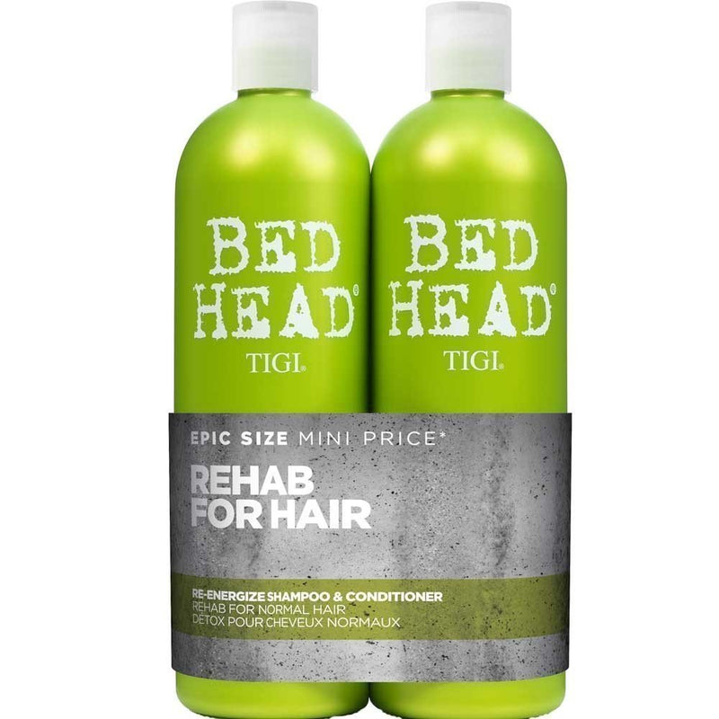 TIGI Bed Head Re-Energize Shampoo & Conditioner Duo, 750ml