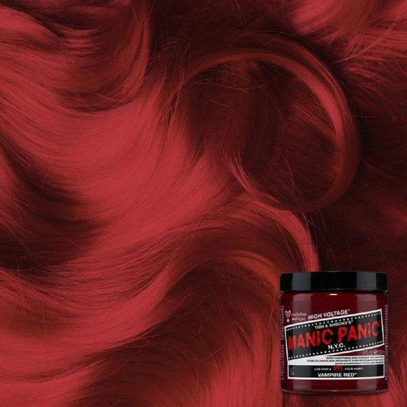 Manic Panic Vampire Red Class High Voltage Semi-Permanent Hair Color 4oz