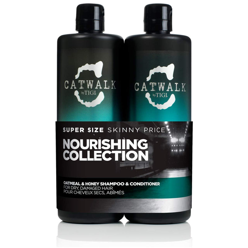 TIGI Catwalk Oatmeal & Honey Shampoo & Conditioner Duo, 750ml