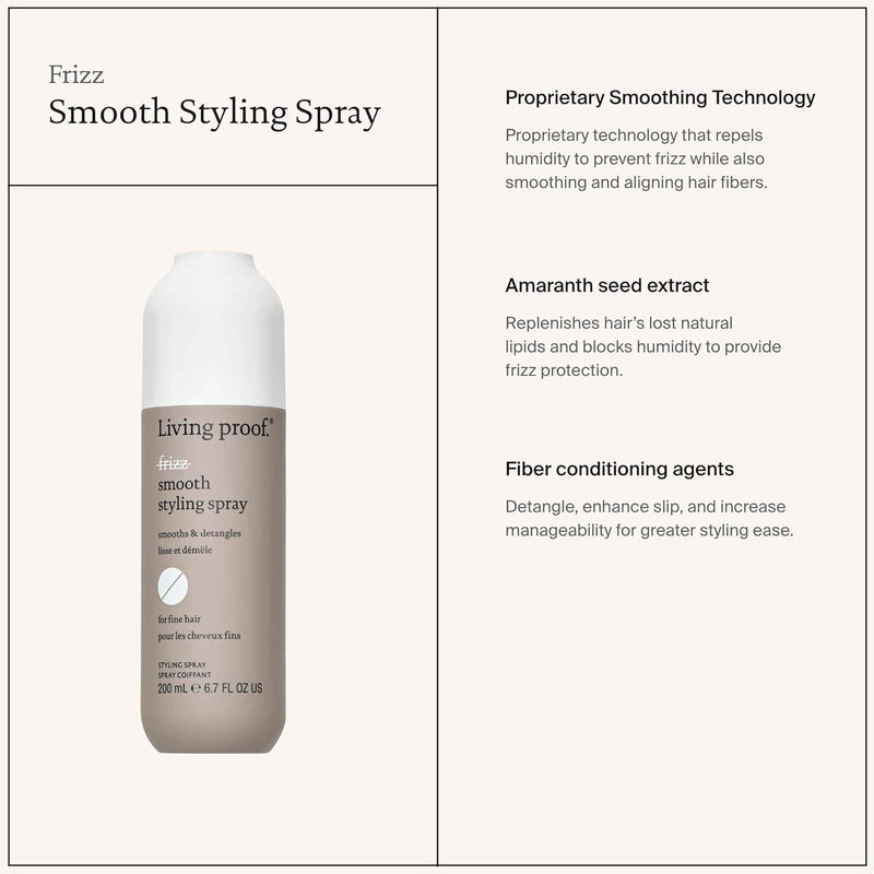 Living Proof No Frizz Smooth Styling Spray 6.7oz/200ml