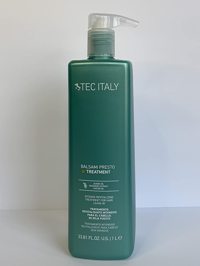 Tec Italy Color Care Balsami Presto Instant Leave In Treatment  33.8oz/1 Liter