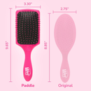 Wet Brush Paddle Detangler Pink