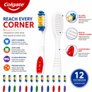 Colgate Premier Classic Clean, Medium Toothbrush - Pack of 12