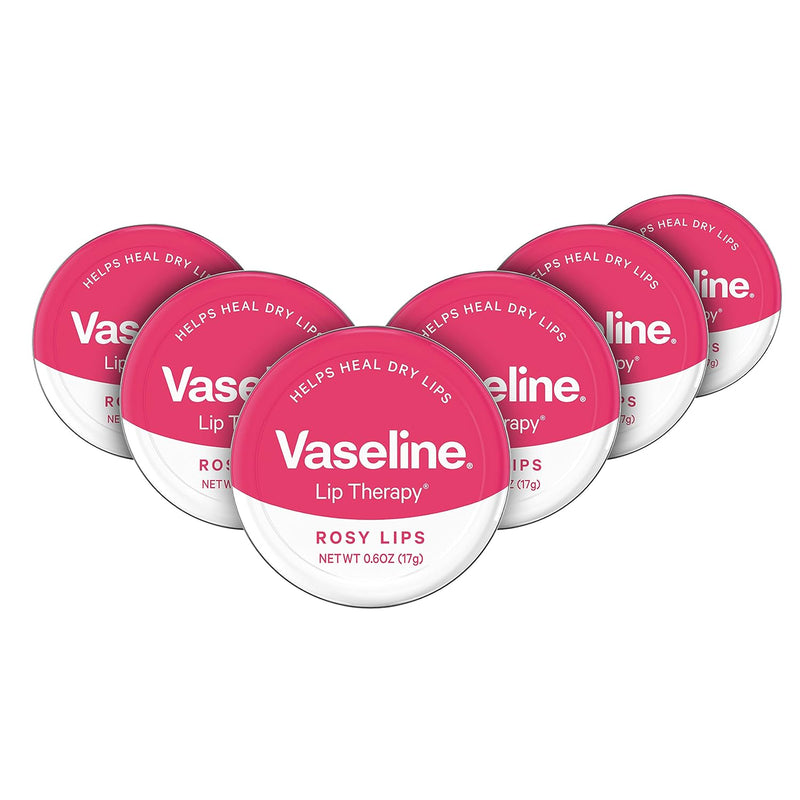 Vaseline Lip Therapy Rosy Lips 20g - Pack of 6