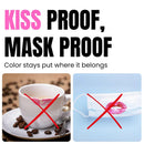 Matte Liquid Lipstick Pigmented Long Lasting Waterproof Lip Makeup Full Coverage Kiss-Proof Quick-drying Non-Stick Professional Lip Makeup - Chosen