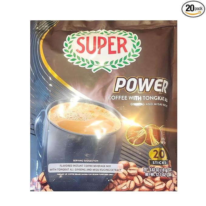 SUPER Power 6in1 Tongkat Ali Ginseng Dan Misai Kucing