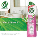 Cif Pink Tuberose Cream Cleaner, 500 ml -Pack of 4