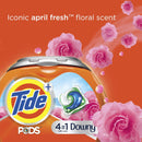 Tide Pods Liquid Laundry Detergent With Downy, April Fresh - 104 Pacs