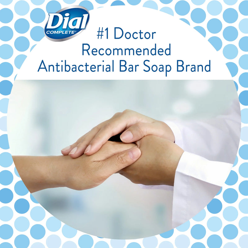 Dial Complete Antibacterial Deodorant Bar Soap, Gold, 4 oz, 12 Bars