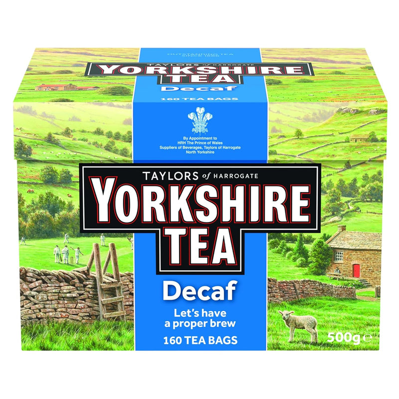 Taylors Of Harrogate Yorkshire Tea Decaf 160 Tea Bags