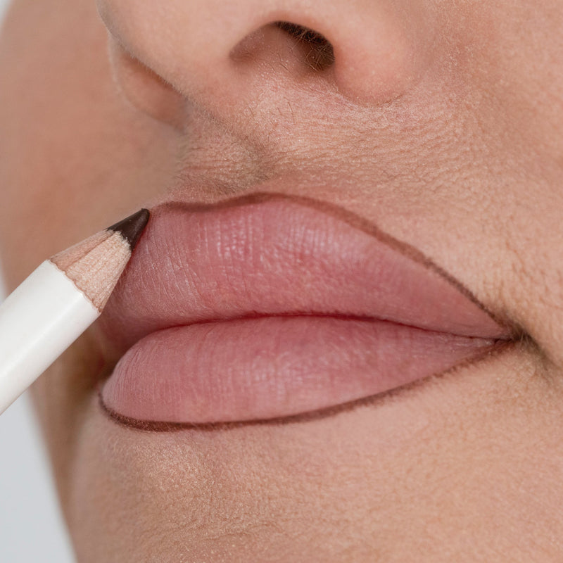 Lip Liner Perfect Pout Matte Retractable Slim Lip Pencil Face Makeup Longwear Rich Lip Colors Smudge Proof Formula with Long Lasting - Waterproof Lip Liner - Secret