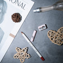 Lip Liner Perfect Pout Matte Retractable Slim Lip Pencil Face Makeup Longwear Rich Lip Colors Smudge Proof Formula with Long Lasting - Waterproof Lip Liner - Mood