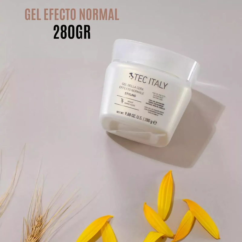 Tec Italy Gel Della Cera Effetto Normale Styling (Normal Look - Strong Hold) 9.88oz/280g