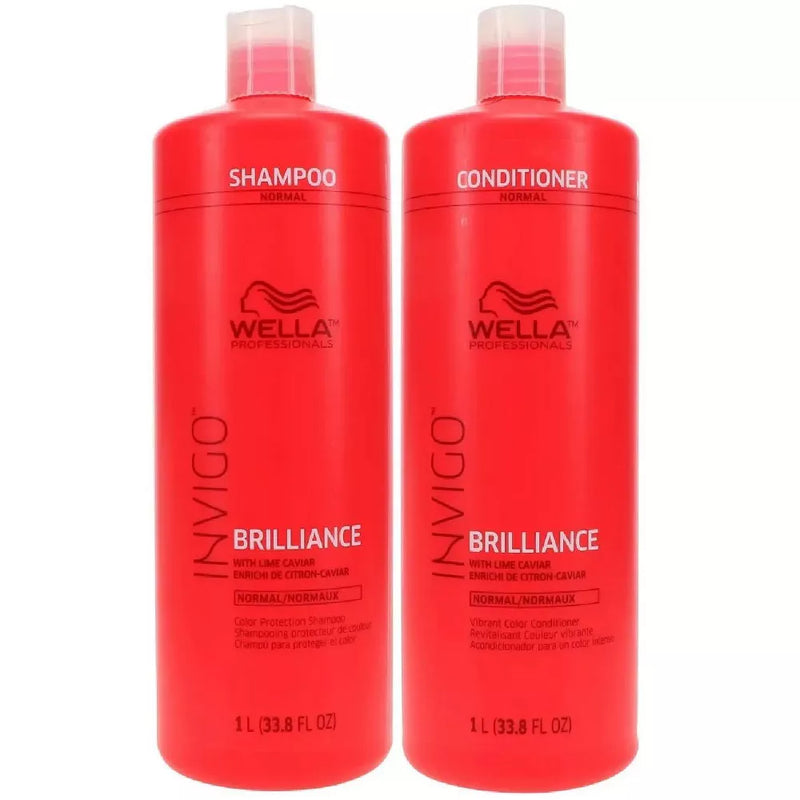 Wella Professionals Invigo Brilliance Normal Shampoo & Conditioner 33.8oz Duo