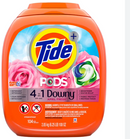 Tide Pods Liquid Laundry Detergent With Downy, April Fresh - 104 Pacs