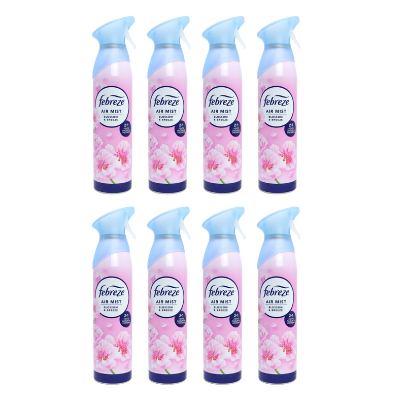 Febreze Air Freshener Spray Blossom & Breeze 185ml - Pack of 8