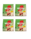 Nescafe Instant Coffee Latte Hazelnut 15 Sachets  - Pack of 4