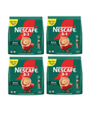 Nescafe 3 in 1 Rich Instant Coffee Serve in Cold or Hot  - Pack of 4