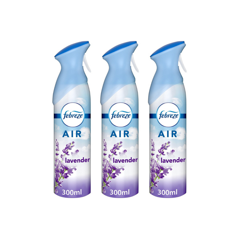 Febreze Air Freshener Spray Lavender 300ml - Pack of 3