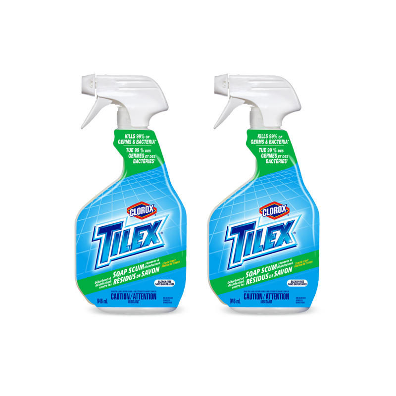 Clorox Tilex Soap Scum Remover & Disinfectant Spray 946ml - Pack of 2
