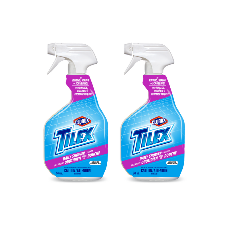 Clorox Tilex Daily Shower Cleaner Spray 946ml - Pack of 2