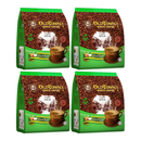 Old Town White Coffee Instant Sticks 3-in-1 Hazelnut Flavor, 15 Sticks - Pack of 4