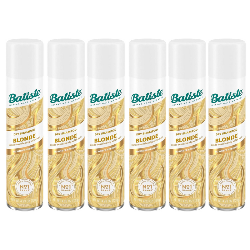 Batiste Dry Shampoo Blonde 6.73 Ounce 199ml 6 Pack