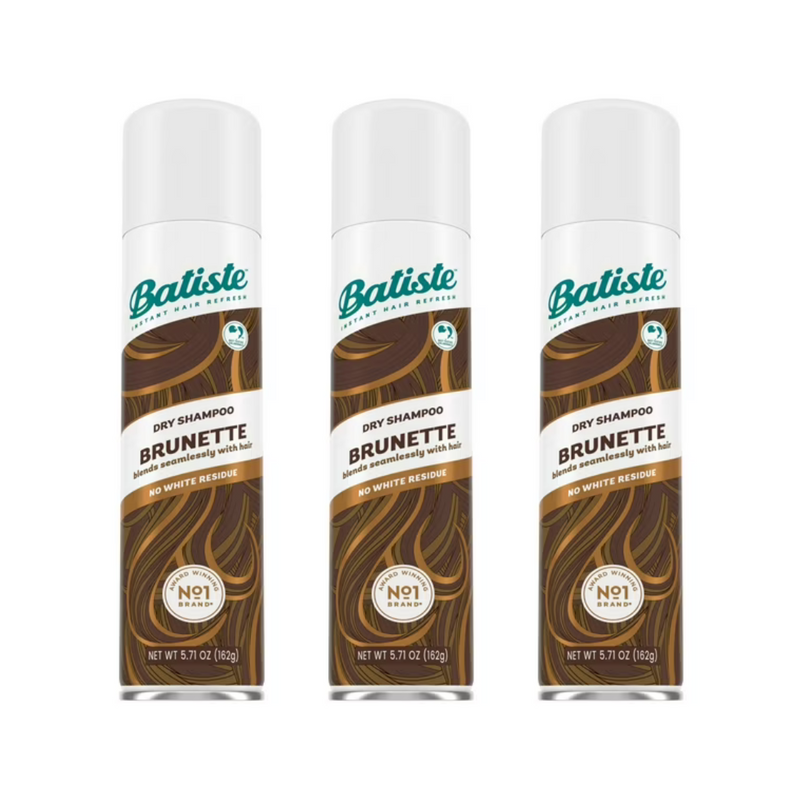 Batiste Dry Shampoo Medium Brunette 6.73 Ounce - Pack of 3