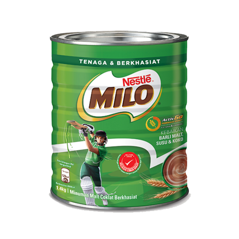 Nestle Milo Chocolate Malt Beverage Mix Jumbo Can 1.4kg