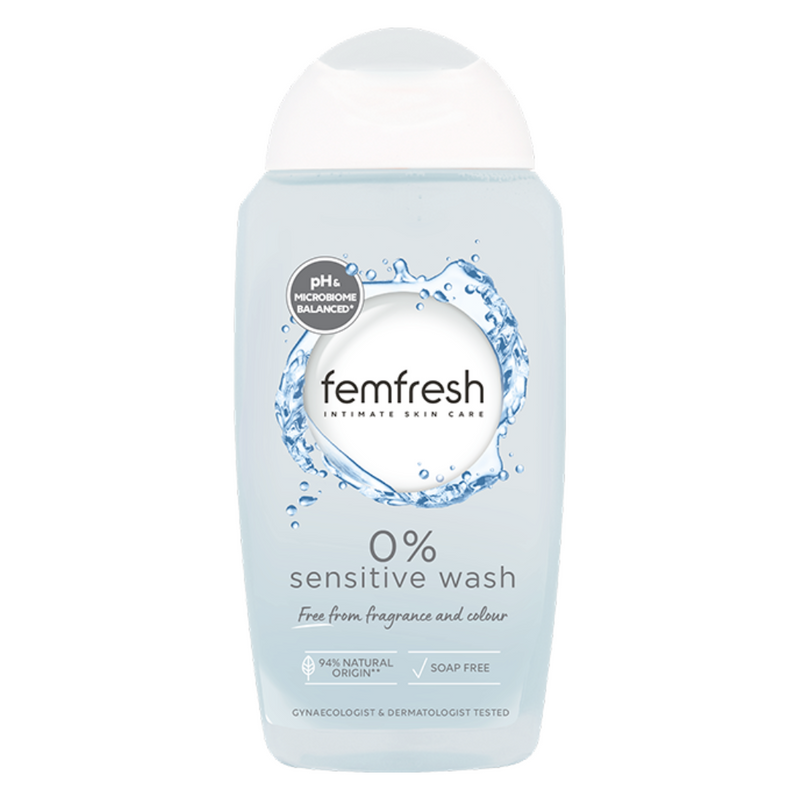 Femfresh Intimate Skin Care 0% Sensitive Wash 250ml